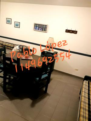 Departamento en alquiler en Villa Gesell. 2 ambientes, 1 baño y capacidad de 1 a 5 personas. 